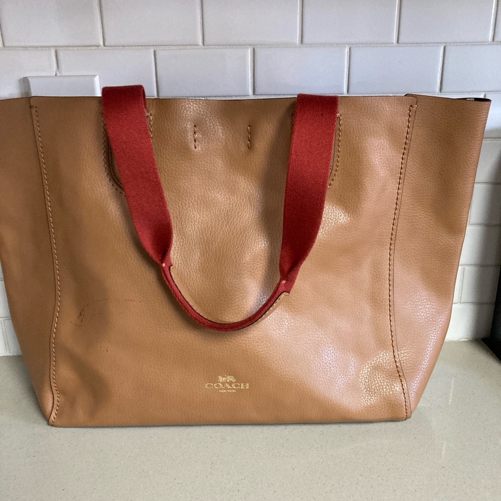 Authentic coach tote